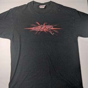 NASCARS Dale EARNHARDT JR Mens Tee Sz L Black